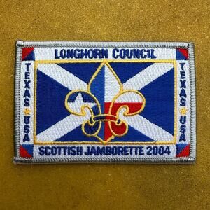 VTG Boy Scouts of America (BSA) Longhorn Council 2004 Scottish Jamborette Patch